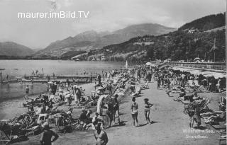 Millstatt - Strandbad - alte historische Fotos Ansichten Bilder Aufnahmen Ansichtskarten 