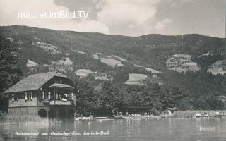 Janisch Bad in Bodensdorf - alte historische Fotos Ansichten Bilder Aufnahmen Ansichtskarten 