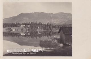 Villach, Magdalenensee - Kärnten - alte historische Fotos Ansichten Bilder Aufnahmen Ansichtskarten 