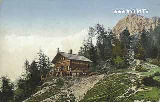 Bertahütte am Mittagskogel - Finkenstein am Faaker See - alte historische Fotos Ansichten Bilder Aufnahmen Ansichtskarten 
