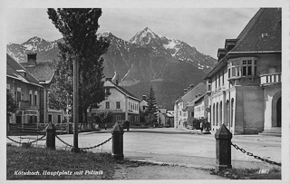 Kötschach Hauptplatz - Hermagor - alte historische Fotos Ansichten Bilder Aufnahmen Ansichtskarten 
