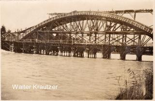 Maria Gail, Eingerüstete Bogenbrücke  - Kärnten - alte historische Fotos Ansichten Bilder Aufnahmen Ansichtskarten 