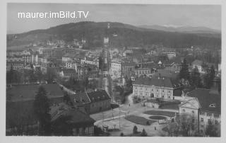 Blickrichtung Kreuzbergl - Villacher Vorstadt  (8. Bez) - alte historische Fotos Ansichten Bilder Aufnahmen Ansichtskarten 