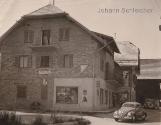 Drobollach, Geschäft von Rupert Schleicher - Drobollach am Faaker See - alte historische Fotos Ansichten Bilder Aufnahmen Ansichtskarten 