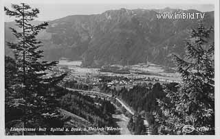 Lieserstrasse - Kärnten - alte historische Fotos Ansichten Bilder Aufnahmen Ansichtskarten 