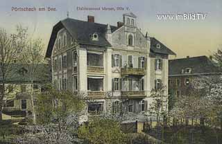 Etablissement Werzer - Kärnten - alte historische Fotos Ansichten Bilder Aufnahmen Ansichtskarten 