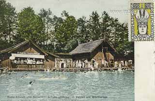 Velden - Badeanstalt Ulbing - Velden am Wörther See - alte historische Fotos Ansichten Bilder Aufnahmen Ansichtskarten 