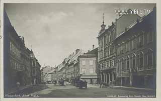 Klagenfurt - Alter Platz  - Innere Stadt  (1. Bez) - alte historische Fotos Ansichten Bilder Aufnahmen Ansichtskarten 