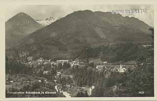 Grenzstation Rosenbach - St. Jakob im Rosental - alte historische Fotos Ansichten Bilder Aufnahmen Ansichtskarten 