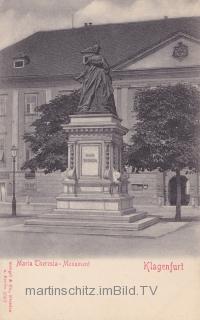 Klagenfurt, Maria Theresia-Monument - Kärnten - alte historische Fotos Ansichten Bilder Aufnahmen Ansichtskarten 