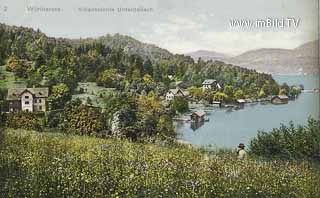 Villenkolonie Unterdellach - Maria Wörth - alte historische Fotos Ansichten Bilder Aufnahmen Ansichtskarten 
