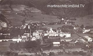 Gösser Brauerei - Steiermark - alte historische Fotos Ansichten Bilder Aufnahmen Ansichtskarten 