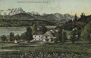 Wallerwirt - Pörtschach am Wörther See - alte historische Fotos Ansichten Bilder Aufnahmen Ansichtskarten 