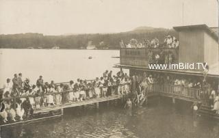 Velden - Badehaus - Oesterreich - alte historische Fotos Ansichten Bilder Aufnahmen Ansichtskarten 