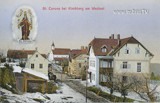 St. Corona bei Kirchberg am Wechsel - Neunkirchen - alte historische Fotos Ansichten Bilder Aufnahmen Ansichtskarten 