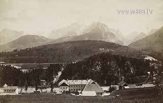 Bahnhof in Tarvis - Tarvis - alte historische Fotos Ansichten Bilder Aufnahmen Ansichtskarten 