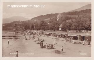 Millstatt Strandbad - Millstatt - alte historische Fotos Ansichten Bilder Aufnahmen Ansichtskarten 