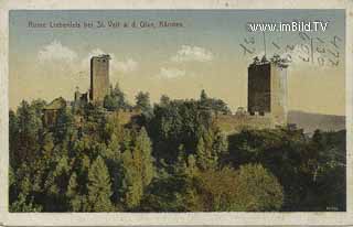 Ruine Liebenfels - Europa - alte historische Fotos Ansichten Bilder Aufnahmen Ansichtskarten 