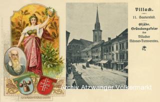 11. Gauturnfest in Villach - Oesterreich - alte historische Fotos Ansichten Bilder Aufnahmen Ansichtskarten 