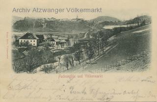 Fuchsmühle und Völkermarkt - Oesterreich - alte historische Fotos Ansichten Bilder Aufnahmen Ansichtskarten 