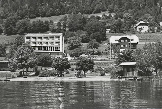 Seehotel Hoffmann - Steindorf am Ossiacher See - alte historische Fotos Ansichten Bilder Aufnahmen Ansichtskarten 