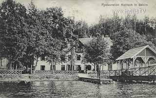 Restauration Kolitsch - Sekirn - Klagenfurt Land - alte historische Fotos Ansichten Bilder Aufnahmen Ansichtskarten 