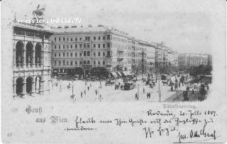 Kärnthnerring - Wien  1.,Innere Stadt - alte historische Fotos Ansichten Bilder Aufnahmen Ansichtskarten 