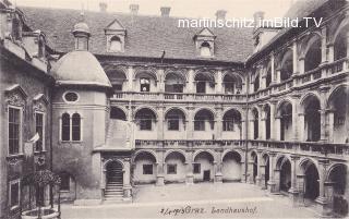 Graz, Landhaushof - alte historische Fotos Ansichten Bilder Aufnahmen Ansichtskarten 