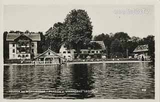 Velden - Pension Leopold - Velden am Wörther See - alte historische Fotos Ansichten Bilder Aufnahmen Ansichtskarten 