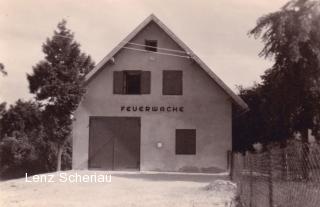 Drobollach, zweites Feuerwehrhaus fertiggestellt - Drobollach am Faaker See - alte historische Fotos Ansichten Bilder Aufnahmen Ansichtskarten 