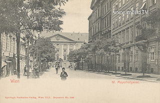 Mayerhofgasse - Wien  4.,Wieden - alte historische Fotos Ansichten Bilder Aufnahmen Ansichtskarten 
