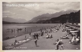 Millstatt, Strandbad - Kärnten - alte historische Fotos Ansichten Bilder Aufnahmen Ansichtskarten 