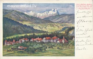Bad Villach - Villach-Warmbad-Judendorf - alte historische Fotos Ansichten Bilder Aufnahmen Ansichtskarten 