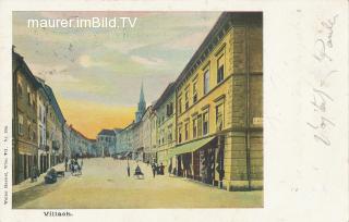 Hauptplatz Villach - Villach - alte historische Fotos Ansichten Bilder Aufnahmen Ansichtskarten 