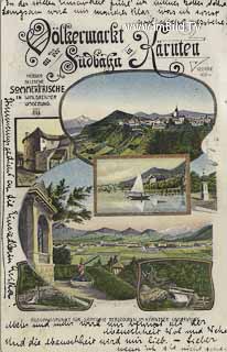 Völkermarkt an der Südbahn - Kärnten - alte historische Fotos Ansichten Bilder Aufnahmen Ansichtskarten 