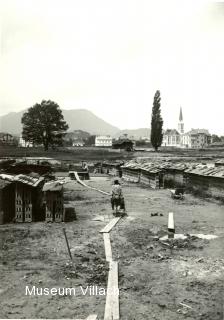 Ziegelei - Ossiacher Zeile - alte historische Fotos Ansichten Bilder Aufnahmen Ansichtskarten 