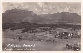 Blick vom Tabor auf Drobollach - Kärnten - alte historische Fotos Ansichten Bilder Aufnahmen Ansichtskarten 