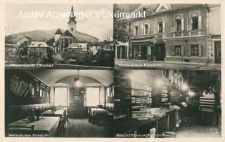 Völkermarkt, Warenhaus  - Europa - alte historische Fotos Ansichten Bilder Aufnahmen Ansichtskarten 