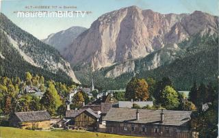 Altaussee mit Trisselwand - Steiermark - alte historische Fotos Ansichten Bilder Aufnahmen Ansichtskarten 
