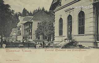 Warmbad Villach - Villach - alte historische Fotos Ansichten Bilder Aufnahmen Ansichtskarten 