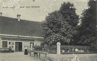 Seebach - Gasthaus Gutzelnig - Villach(Stadt) - alte historische Fotos Ansichten Bilder Aufnahmen Ansichtskarten 