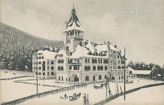 Semmering - Hotel Erzherzog Johann - Semmering-Kurort - alte historische Fotos Ansichten Bilder Aufnahmen Ansichtskarten 