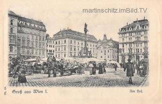 Wien, Am Hof - Europa - alte historische Fotos Ansichten Bilder Aufnahmen Ansichtskarten 
