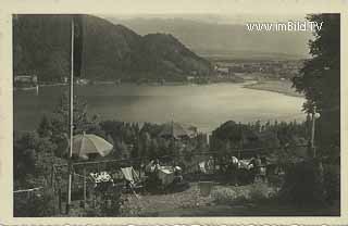 Gasthaus Baptist - Treffen am Ossiacher See - alte historische Fotos Ansichten Bilder Aufnahmen Ansichtskarten 