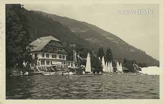 Annennheim - Wasserflugzeug - Treffen am Ossiacher See - alte historische Fotos Ansichten Bilder Aufnahmen Ansichtskarten 