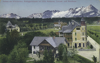 Velden Villa Marianne - Oesterreich - alte historische Fotos Ansichten Bilder Aufnahmen Ansichtskarten 