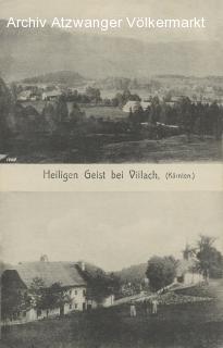 Heiligen Geist bei Villach - Heiligengeist - alte historische Fotos Ansichten Bilder Aufnahmen Ansichtskarten 