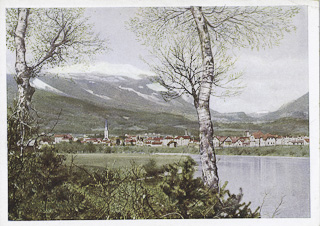 Villach - Drau - Villach-St. Agathen und Perau - alte historische Fotos Ansichten Bilder Aufnahmen Ansichtskarten 