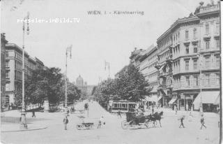 Kärntnerring - Wien - alte historische Fotos Ansichten Bilder Aufnahmen Ansichtskarten 