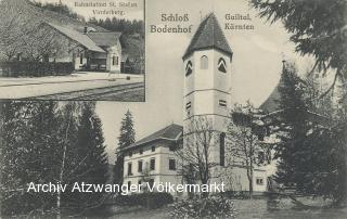 Bahnstation St. Stefan Vorderberg - St. Stefan im Gailtal - alte historische Fotos Ansichten Bilder Aufnahmen Ansichtskarten 